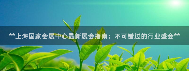 果博注册客服电话是多少啊：**上海国家会展中心最新展会指南：不可错过的行业盛会**
