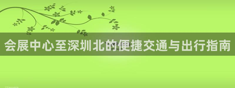 果博环保公司：会展中心至深圳北的便捷交通与出行指南
