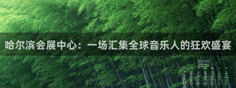 果博官网：哈尔滨会展中心：一场汇集全球音乐人的狂欢盛宴